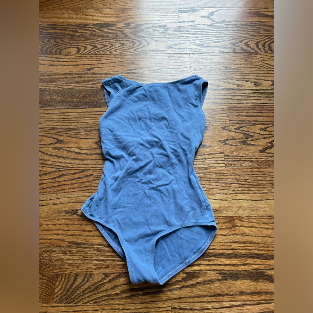 LULLI ballet leotard: cotton blue